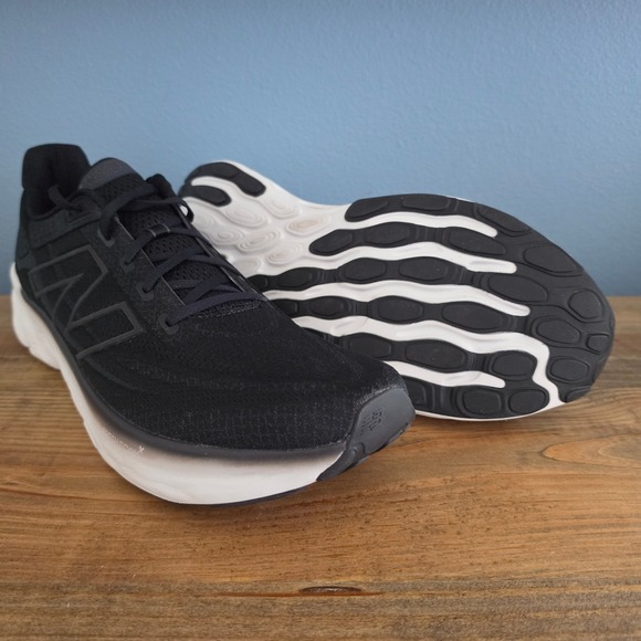 New Balance Other - New Balance Mens Fresh Foam X 1080 v13 Running Shoes Black White M1080B13 16